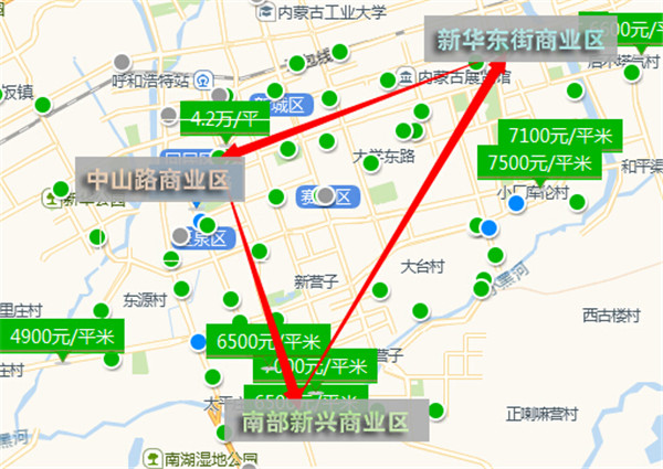揭秘呼市南部繁华背后 综合体或将现过剩危机