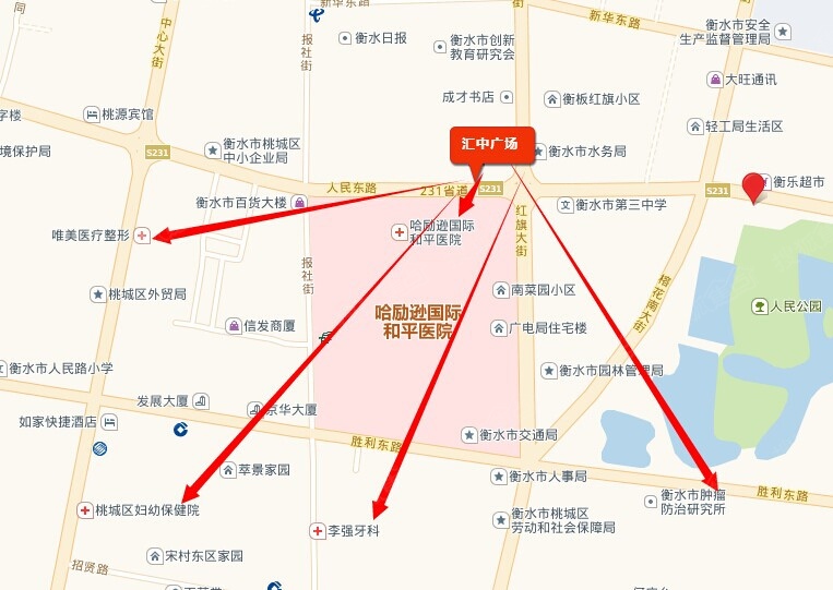 汇中广场医疗配套