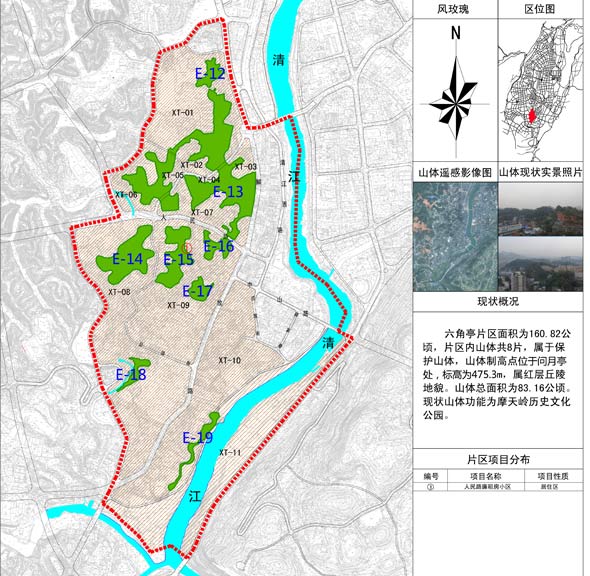 恩施市六角亭山体片区项目规划出炉 仅1住宅项目