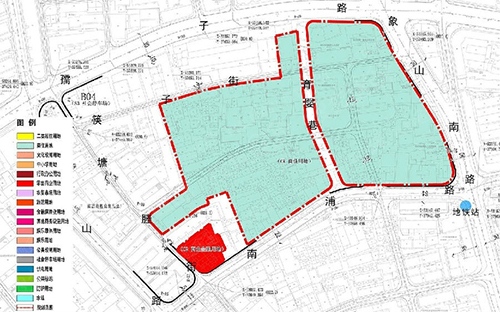 绿地21.6亿象山南路拿地160亩 建街坊式综合体