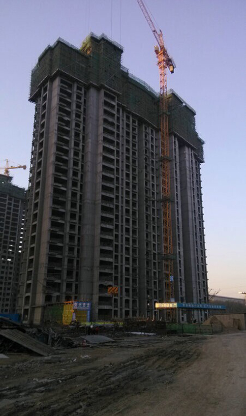 广饶中南世纪城:各楼座施工进度实时报道