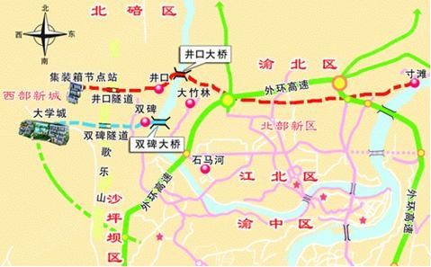 双碑大桥开通在即 龙湖源著彰显中心地位-房产新闻-重庆搜狐焦点网