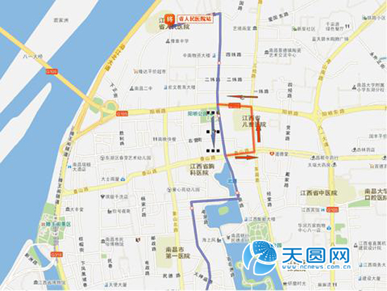 下月起南昌17路,28路等多路公交改道