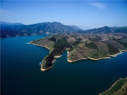 航拍世界级山水岛居太平湖金龙岛-房产新闻-黄山搜狐焦点网