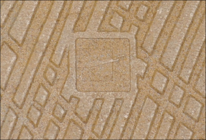 简一大理石瓷砖意大利黄洞logo