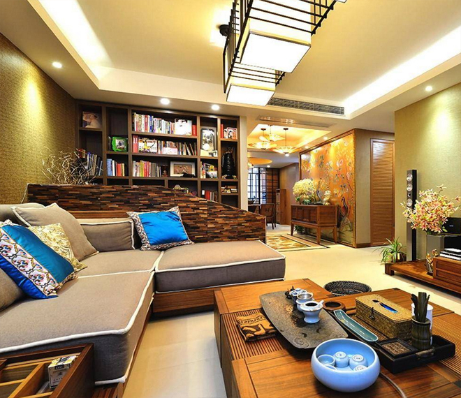 月入7000，白领打造120㎡东南亚风三居