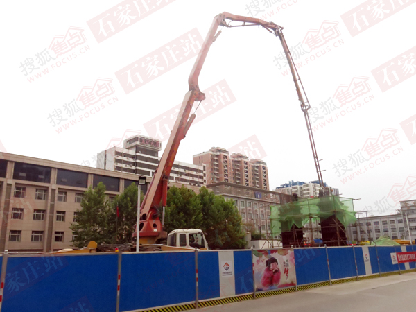 和平路高架西延工程沿线建筑