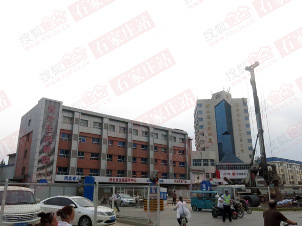 和平路高架西延工程沿线建筑