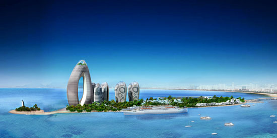众星云集,见证中国新地标 众多重量级嘉宾都特意赶来三亚为凤凰岛盛大开盘揭幕,如世界海豚音王子维塔斯、中国海豚音公主张靓颖为盛典奉献天籁之音,日本著名时装设计师杉本携世界超模ksenia、世界超模莫万丹等20名冠军名模以时尚见证荣耀时刻,各界名流数百人亲历现场。中央电视台著名主持人朱军、凤凰卫视著名主持人孟广美和北京电视台著名主持人曹涤非共同主持了此次开盘仪式。 三亚府有关负责人在全球开盘仪式的讲话中指出。海南岛国际旅游岛的获批,将为中国惟一一个滨海热带城市三亚带来发展的契机,将来三亚的发展将