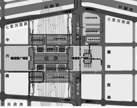 郑州交通枢纽公路客运站开建12年可直达机场