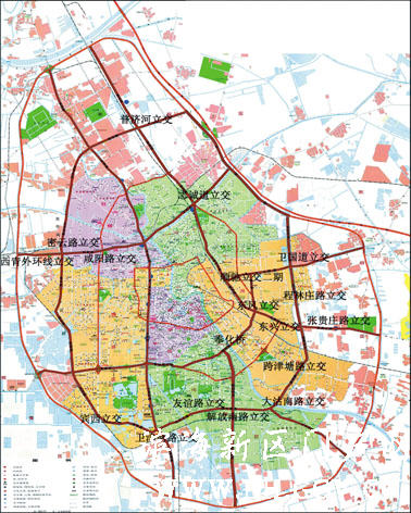 天津取消四环规划 未来中心城区两个快速环线