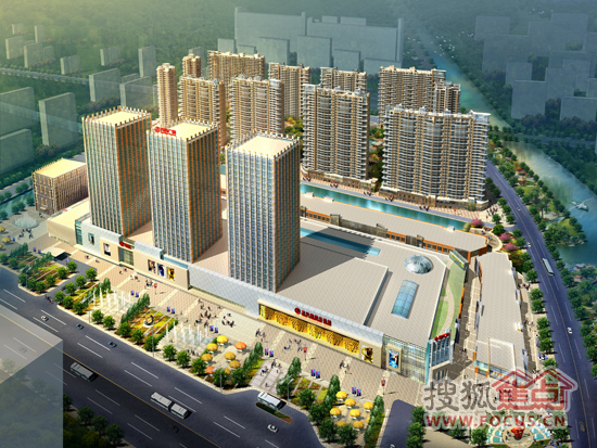 柯桥万达广场效果图 柯桥万达广场效果图