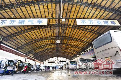 新华路客运站昨起陆续搬家