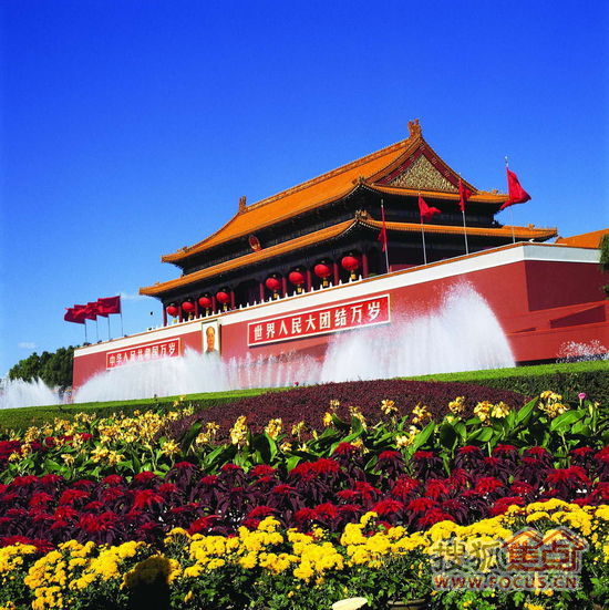 图为北京天安门