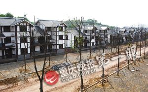 江津燕坝的巴渝新居将为农民提供便利的生活条件重庆晚报记者毕克勤
