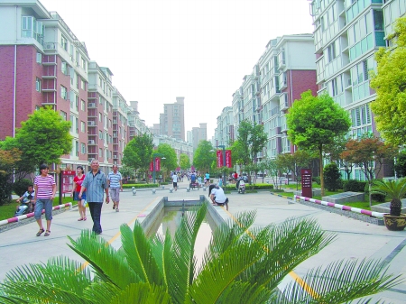 绿都城小区:有楼房的靓景却不失四合院的温情