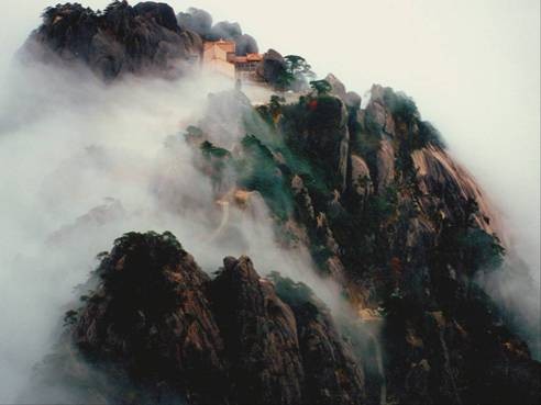 黄山玉屏楼