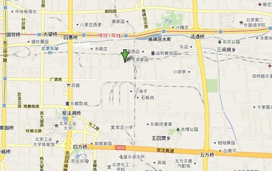 百子湾区位