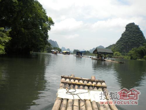 阳朔漂流 阳朔漂流