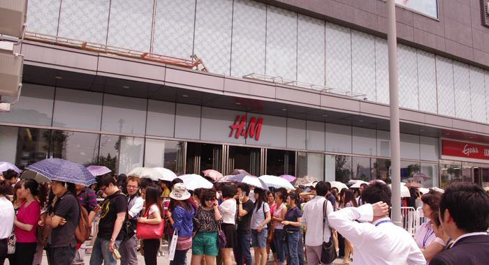 h&m依托万达,强强联合,势必催生郑州中原万达广场成为郑州新的时尚