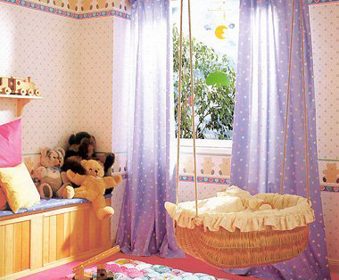 儿童房装修之快乐宝宝色彩斑斓的快乐王国