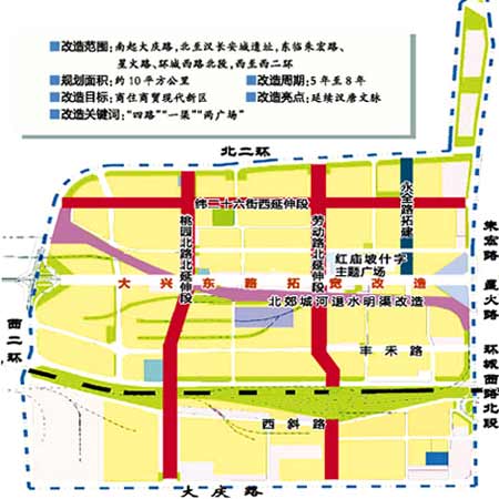 伴随着汉城湖景区开放,大兴新区将成为西安五区一港两基地之后,又西安