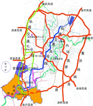 9月开学时节,来自全国各地的青年才俊,云集双福新区,重庆交通大学