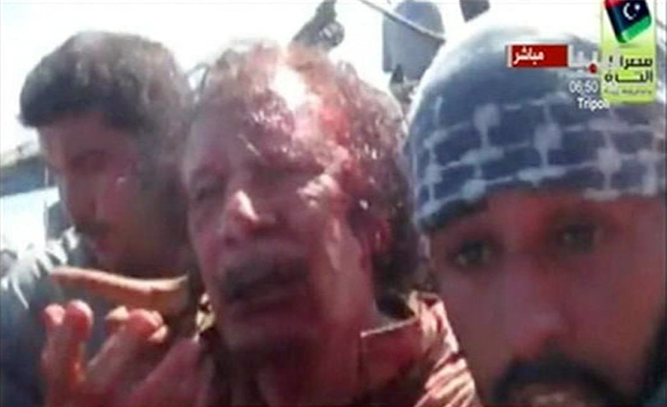 卡扎菲被击毙 独家曝光其生前最后居所