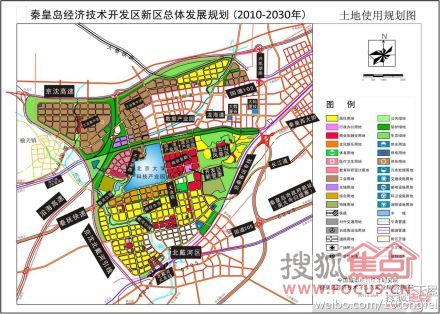 秦皇岛开发区规划图