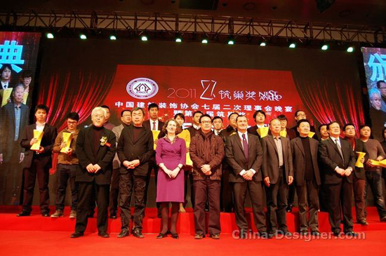 第二届中国国际空间环境艺术设计大赛筑巢奖颁奖盛典在国家会议中心盛大开幕