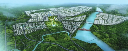 总体规划   新津县域内的普兴,金华两镇共76平方公里被纳入天府新区