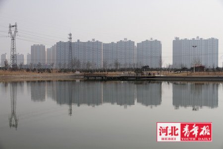 石家庄环城水系已经成为公园,住宅的开发热点