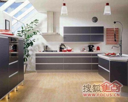 最潮的开放式厨房装修图 专为80后设计