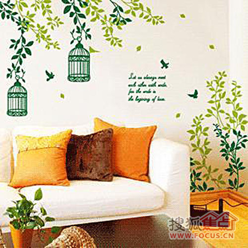 3代彩色墙贴推荐 墙面装饰环保且实惠