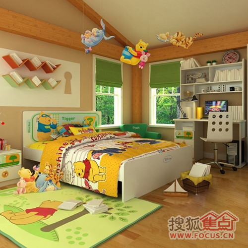 打造绚丽童话儿童房 15款实惠儿童套房家具