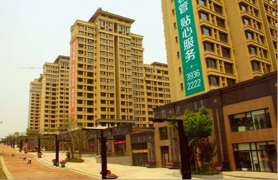 华发新城华发·新天地商业街实景拍照