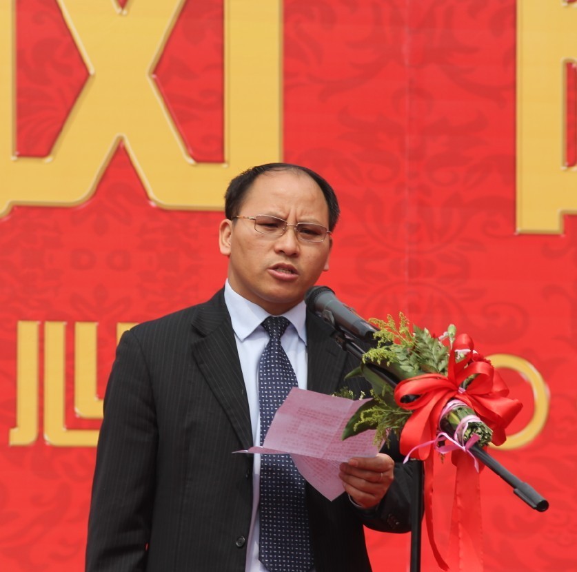 北京分公司总经理王林祥致辞
