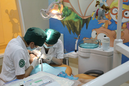 绿城口腔医院儿童专属区域医院儿童牙科引进了美国matrix笑气镇静镇痛