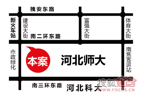 师大科技园交通图