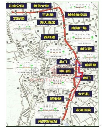 乌鲁木齐加强交通建设 聚焦brt ,"田"字路沿线楼盘