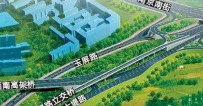 碧桂园61银河城 南二环大堤路立交桥17日通车