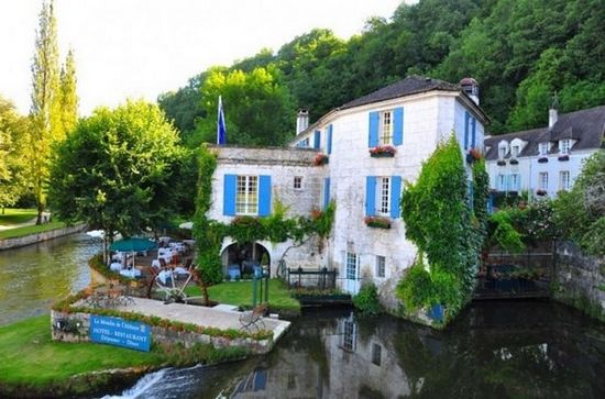 浪漫风景如画 迷人的法国乡村酒店 moulin de l"abbaye