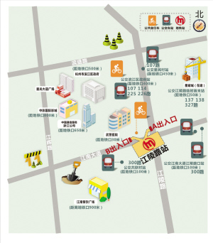 地铁一号线完全攻略之江陵路站:滨江衔接主城的桥头堡
