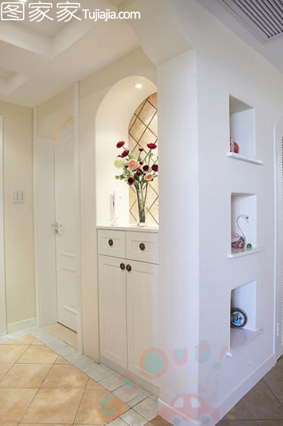 进门玄关设计风格 a_71057803.jpg