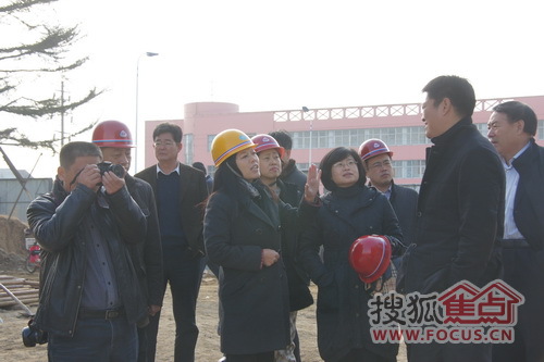 参观项目现场