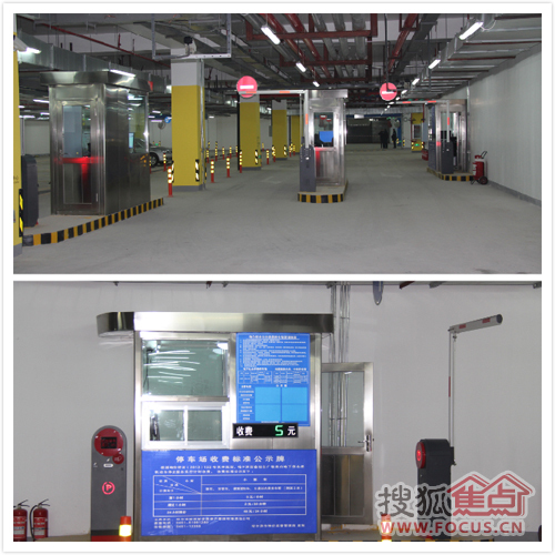 哈西客站停车场实拍图
