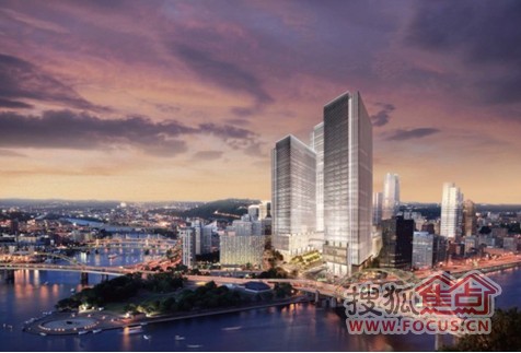 江北嘴金融城最新动态:江北嘴城市中轴线 托起重庆未来的金融中心