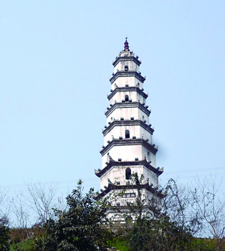 南岸文峰塔有"孪生兄弟?