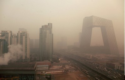 北京1月雾霾天气25天 八达岭区域空气优良