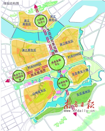 清远市"燕湖新城"规划出炉